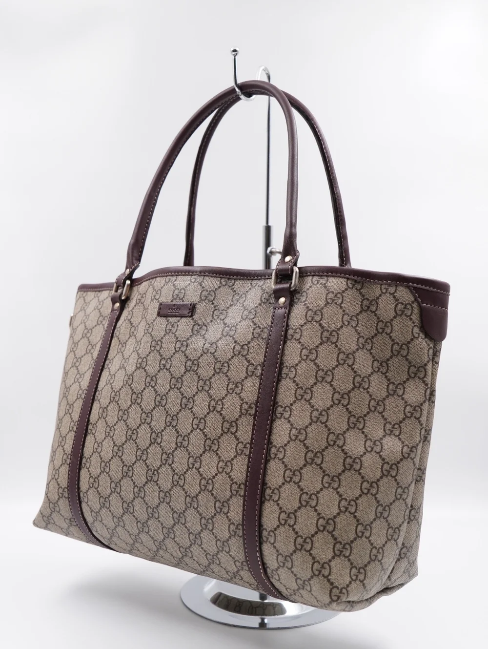 BY45 💗 GUCCI GG Plus Monogram Joy Tote - Picture 2 of 13